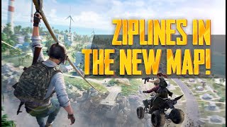 PUBG MOBILE  NUSA Zipline amp Elevator Guide [upl. by Atinaujnas]