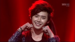 Lee Jong Suk  Trouble Maker New MC performance SBS Inkigayo 20120603 [upl. by Issiah59]