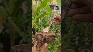 தேங்கா ஓடுல அம்மாக்கு செஞ்சு குடுத்த ஒரு பொருள்🔥 Coconut Shell Reuse Ideas reuse coconut [upl. by Alika418]