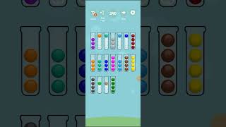 Ball Sort Expert level 240 Solutions Ball Sort  Color Sort Puzzle Yellow Bolt Studio playlist [upl. by Areivax958]