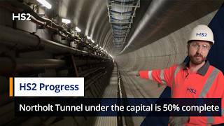 HS2’s Northolt Tunnel under the capital is 50 complete [upl. by Baese987]