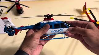 RC ERA C123  136 EC 135 direct drive RC helicopter and comparison to YX F06 C190 C187 amp C159 [upl. by Susannah]