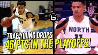 Trae Young Scores 46Pts In The Playoffs Full Highlights [upl. by Ellednahc]