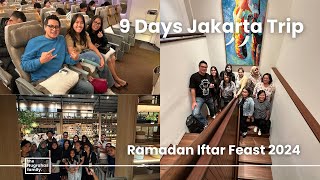 9 DAYS  JAKARTA TRIP  RAMADAN IFTAR FEAST 2024 INDENG [upl. by Erdnoed]