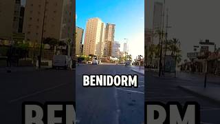 Lets race out of Benidorm spain skyscrapercity mountains europe shorts [upl. by Maximo764]