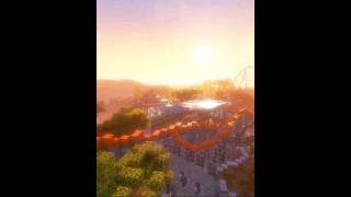 SeaCraftMC Welcomes you back 🌊🐬 seaworld minecraft themeparks rollercoaster seaworldorlando [upl. by Ayat563]