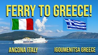 Ferry to Greece Ancona Italy to Igoumenitsa Greece Minoan  Gimaldi [upl. by Seroled]