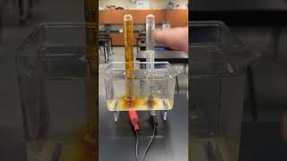 Splitting Water Into The Gases It’s Made Of  Electrolysis [upl. by Timus]