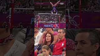 Aly Raisman’s parents watching her compete ❤️ [upl. by Else]