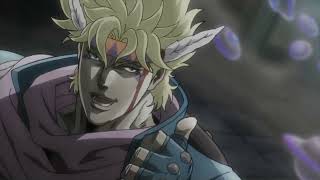 Wamuu vs Caesar  JoJos Bizarre Adventure  Español latino  battle tendency [upl. by Rosane300]