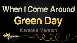 Green Day  When I Come Around Karaoke Version [upl. by Corell]