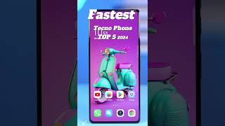 TOP 5 Best TECNO Phones Fastest Flagships 2024Q3 shorts tecno [upl. by Derfnam]