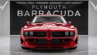 Unleashing the Beast 2025 Plymouth Barracuda First Look [upl. by Zeralda825]