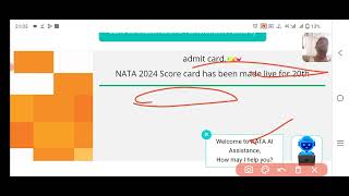 NATA Result 29 July update NATA Registration latest update [upl. by Nessa785]