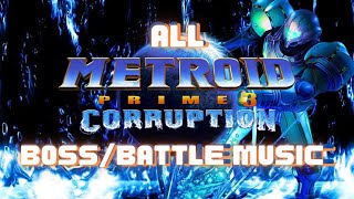 Metroid Prime 3 Corruption  All Boss Battle Themes [upl. by Adine880]