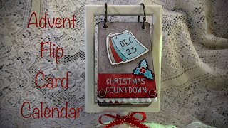 Christmas Countdown Advent Calendar Flip Frame  DTP for My Porch Prints [upl. by Adnawyek]