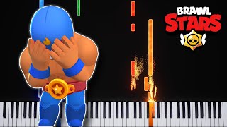 Brawl Stars  Lose Theme  Piano [upl. by Lletnahc123]