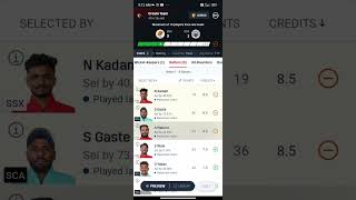 SSX VS SCA DREAM11 PREDICTION।। SSX VS SCA DREAM11 TEAM TODAY।। SSX VS SCA DREAM11 TEAM [upl. by Meid294]