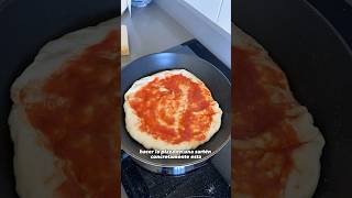 PIZZA EN SARTÉN pizza pizzalover food pizzatime foodie [upl. by Anastatius474]