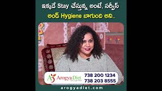 ఇక్కడే stay చేస్తున్న అంటే సర్వీస్ అండ్ hygiene బాగుంది అని  lakshmanpudi arogyadiet [upl. by Gilli]