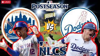 🔴MLB POSTSEASON LIVE METS de NEW YORK vs DODGERS de Los Angeles  OCT 20 2024 LIVE Comentarios [upl. by Hadik]