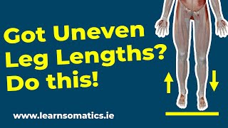 Correct a Leg Length Discrepancy Fast with Somatics [upl. by Tullusus]