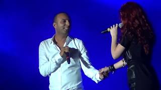 ARASH feat EMELIE quotBroken Angelquot Live  Media City Amphitheatre Dubai Jan 21 2012 [upl. by Perl]