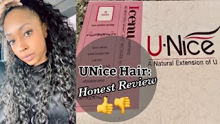 Unice Hair Review Unsponsored amp Honest [upl. by Margy698]