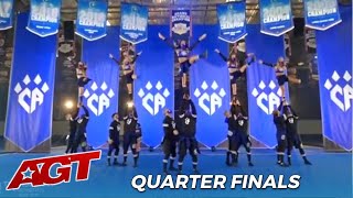 CA Wildcats Howie Mandel Calls Texas Cheer Team The American Version of V Unbeatable Champions [upl. by Erait]