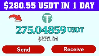 Free USDT Instant Withdraw  USDT MINING  TRX USDT MINING SITE  USDT MINING SITE  Earn Usdt Daily [upl. by Haniraz392]