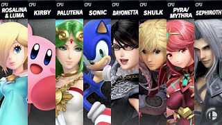 Super Smash Bros Ultimate  Most Powerful Canonical Characters [upl. by Kannan]