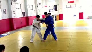 Judo Olympic Silver Medalist Hiroaki Hiraoka Seoi Nage  Tomoe Nage  Sode Tsurikomi Goshi [upl. by Seraphina421]