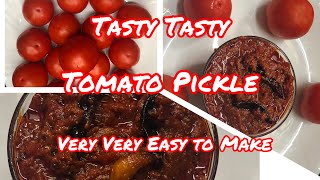 Tasty Tomato Pickles easy to cook very very tasty [upl. by Grobe]