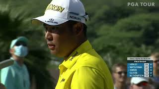 Hideki Matsuyama firing at flags for 10 minutes and 8 seconds [upl. by Hailed]