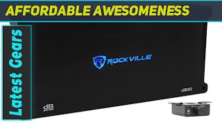 Rockville dB16 8000 Watt Mono Car Audio Amplifier Unleash the Power [upl. by Zehcnas]