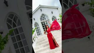 RED SKIRT SLIT SAREE AVAILABLE ❤️❤️fashion viralvideos [upl. by Notloc431]