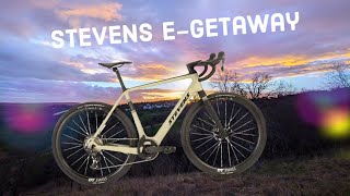 Stevens EGetaway  EGravelBike Shimano GRX 822 TQ50 360Wh [upl. by Ades]