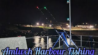 Amlwch breakwater sea fishing MULTI SPIECES HUNT [upl. by Chicky]