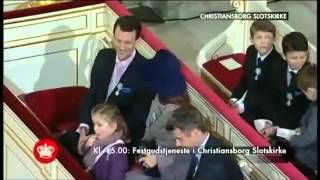 Royal Couple of Denmark 20112012  Mary Frederik and Children [upl. by Ardnuasak]