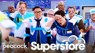 Funny Superstore moments when NO ONE is working  Superstore [upl. by Suzie108]