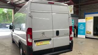 PEUGEOT BOXER 22 BLUEHDI 435 L4H2 PROFESSIONAL PV 139 BHP EX LWB HI ROOF [upl. by Sirtemed]