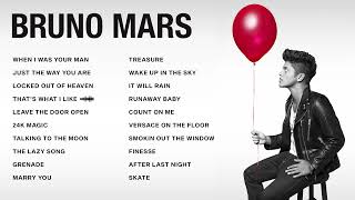 Bruno Mars  Top Songs 2023 Playlist  When I Was Your Man Just The Way You Are 24K Magic [upl. by Inuat]