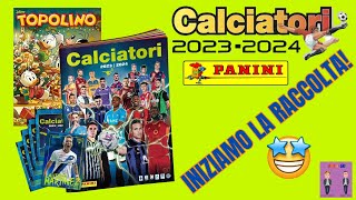 CALCIATORI PANINI 202324  STARTER PACK con TOPOLINO  scopriamo questa nuova collezione [upl. by Hibben99]