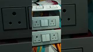 Anchor Penta moduler plate switch Board technology housewiring anchor panasonic [upl. by Ithnan]