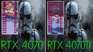 RTX 4070 vs 4070 Ti The SHOCKING Truth About Gaming Performance [upl. by Yentirb]