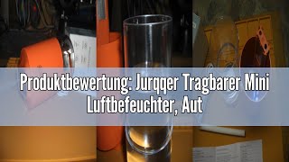 Produktbewertung Jurqqer Tragbarer Mini Luftbefeuchter AutoReinigung 250ml kleiner KaltnebelLuf [upl. by Russia852]