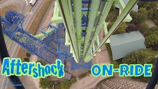 Aftershock Onride HD POVS Silverwood Theme Park [upl. by Reivilo394]