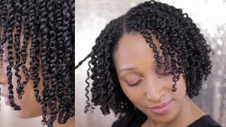 Twist Out Tutorial  Type 4 Natural Hair [upl. by Carbone591]