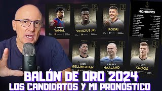 BALÓN DE ORO 2024 ¿QUIÉN GANARÁ RODRI BELLINGHAM VINICIUS LAMINE KROOSSIN MESSI NI CRISTIANO [upl. by Ilrebma359]