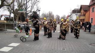 Guggemusik Wogaislä Fudiggl beim FastnachtsUmzug 2013 in Wiesental [upl. by Il]